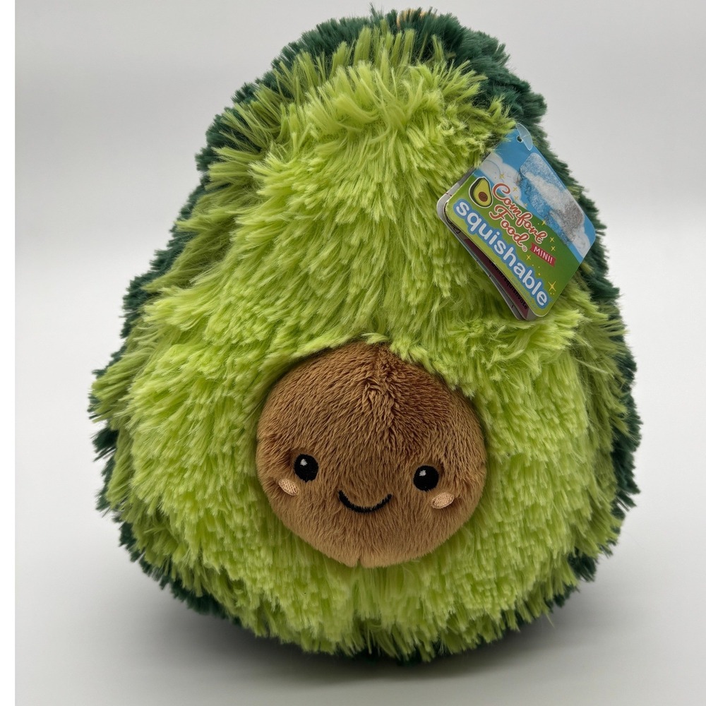 NEW Squishable Mini Comfort Food Avocado Plush 2017 Katie Z 10" 2017 TAGS RARE‎